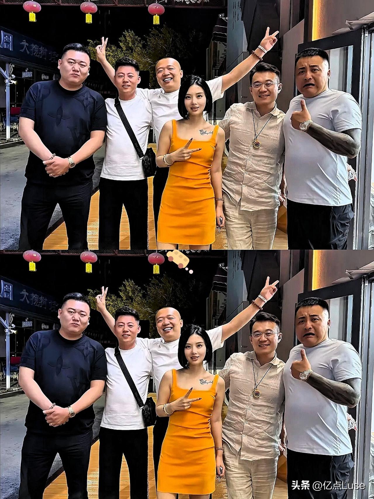 河北保定名媛、大网红刘娇娇，昨晚在石家庄和一群大哥喝酒。六瓶啤酒下肚，她若无其事