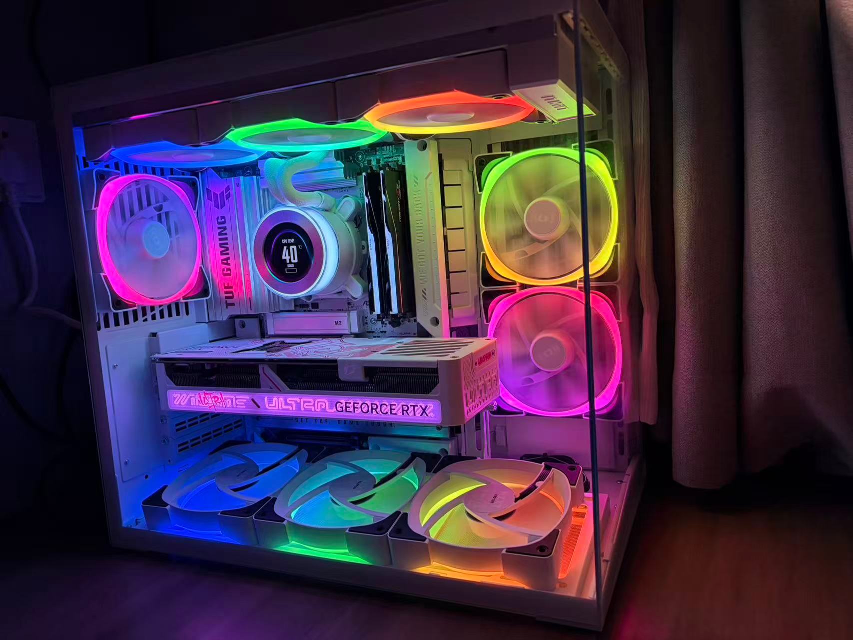 客户返图，背插包豪斯O11D MINI V2+Ultra Z 无线显卡（5070