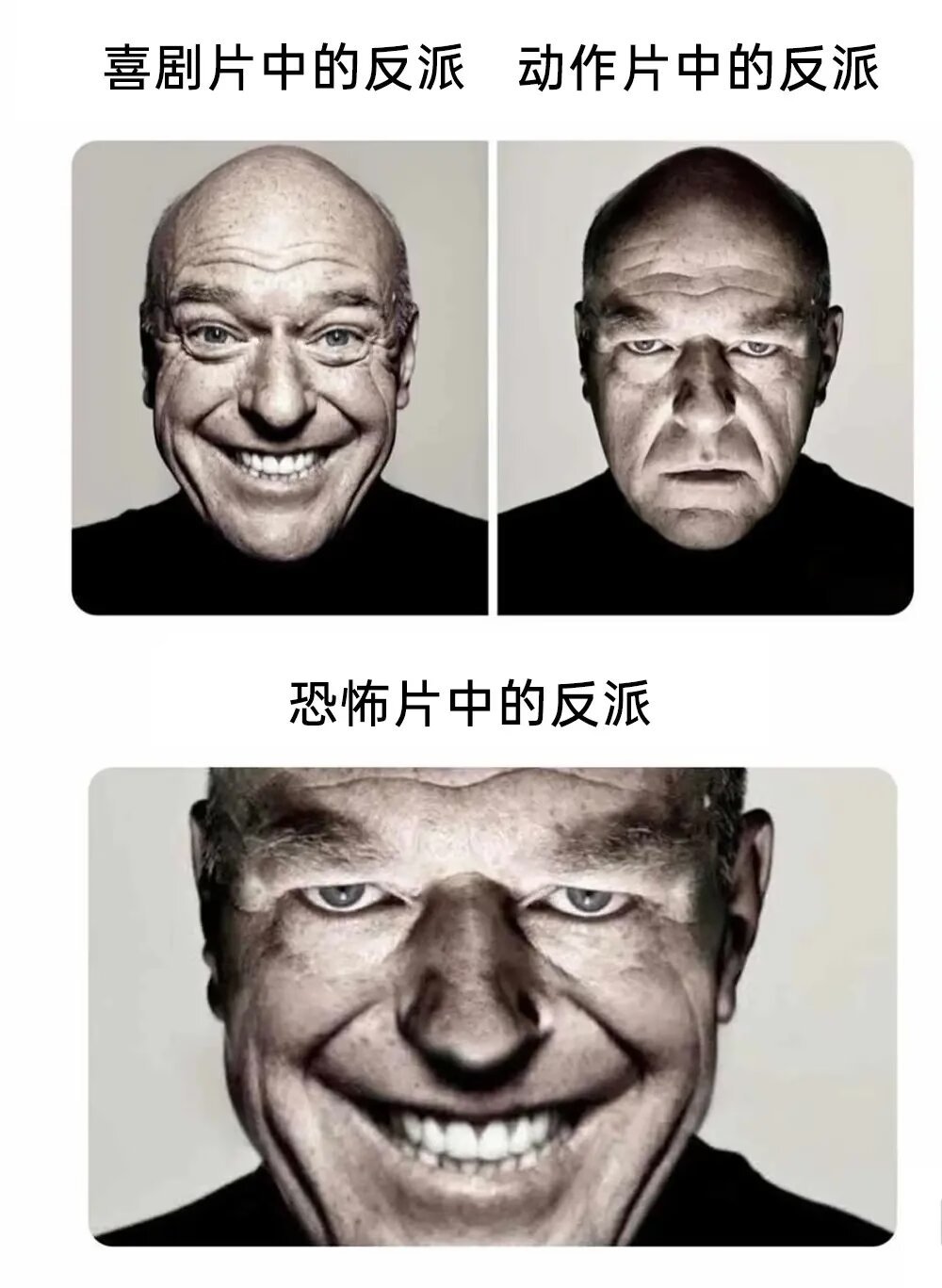 论不同类型电影里反派的不同形态 