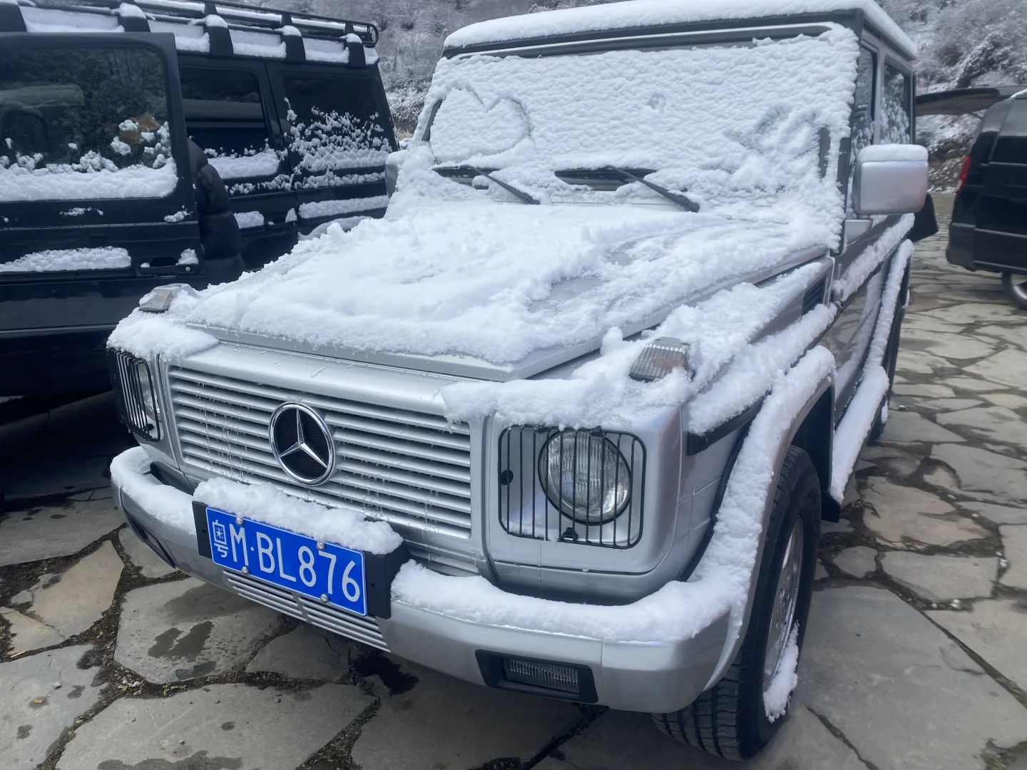 2024年在四姑娘山遇到的第一场雪