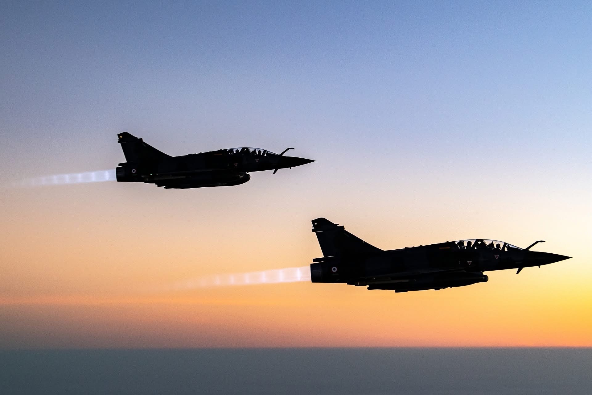 今日幻影 早安 法国空天军（AAE）幻影2000D加力Photo credit: