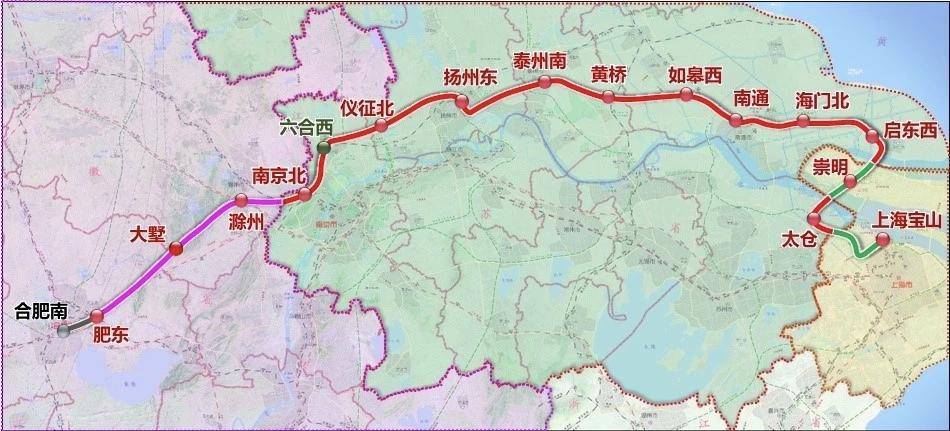 沪渝蓉高铁沪宁段推进多节点工程，2027年部分路段将通车
 
近期，沪渝蓉高铁沪