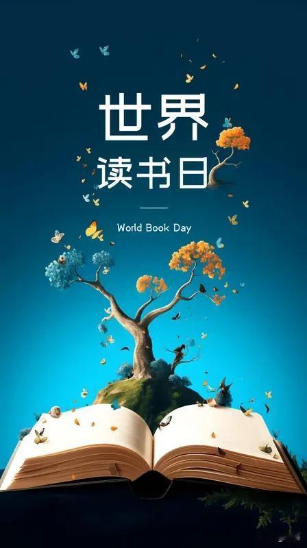 世界读书日遇上中国全民阅读。
 4月23日是世界读书日，该节日由国际出版商协会提
