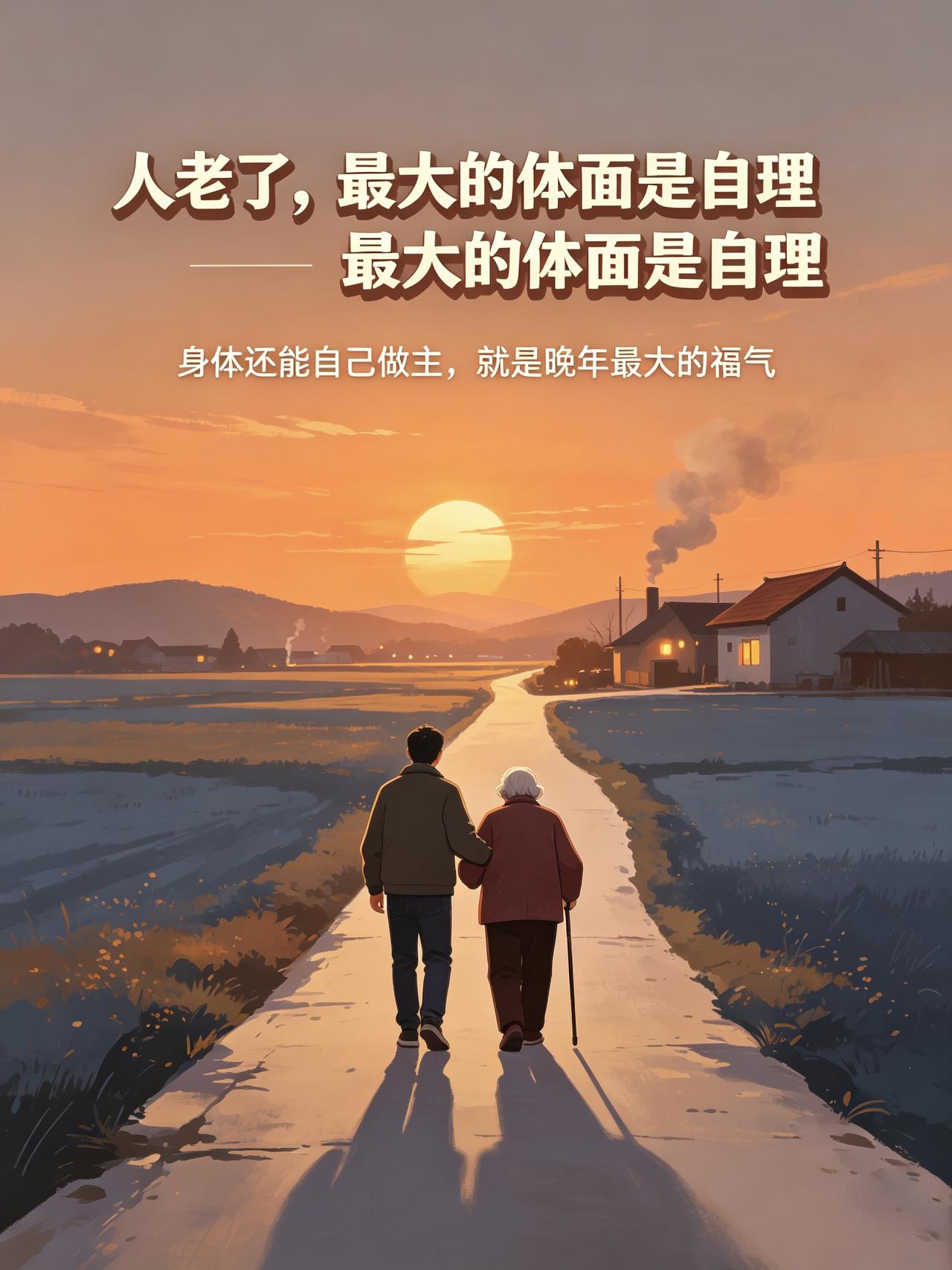 琼瑶的一段话，讲透失能养老，看完心里五味杂陈……
 
有些人总以为，人老了儿孙绕