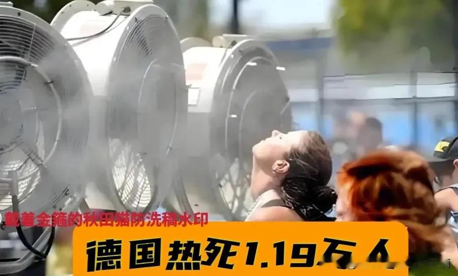 热死1.19万人！难以置信，德国今年高温死亡人数创十年最惨纪录，欧洲发达国家在科