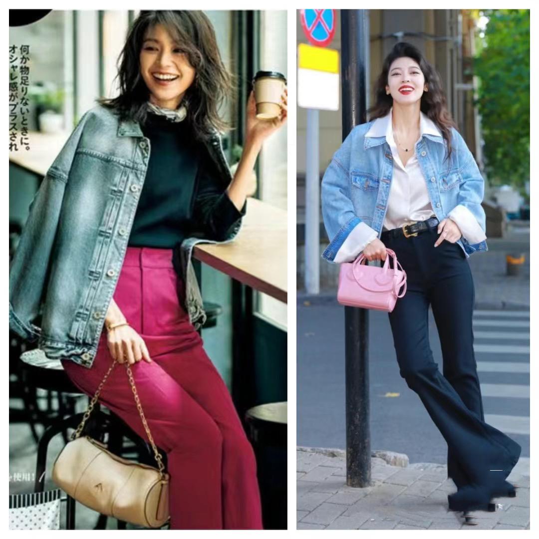 中年女性别穿那么老气，“牛仔系”单品时髦百搭，减龄效果也不错
中年女性要想穿搭显