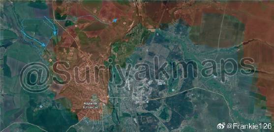 Suriyak：在哈爾科夫地區的庫皮揚斯克方向，烏克蘭軍隊發動了反攻...