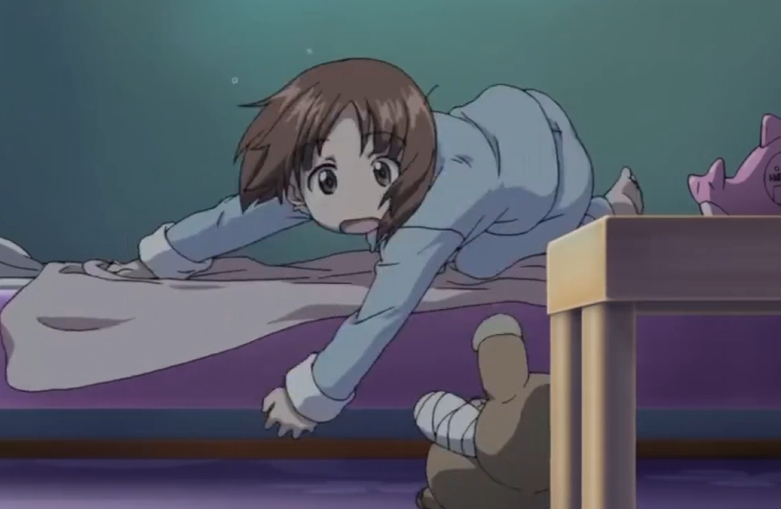 西住美穗真的好可爱呀……小狗狗眼……狗狗耳朵鬓角……笨手笨脚……偷偷记住所有人生