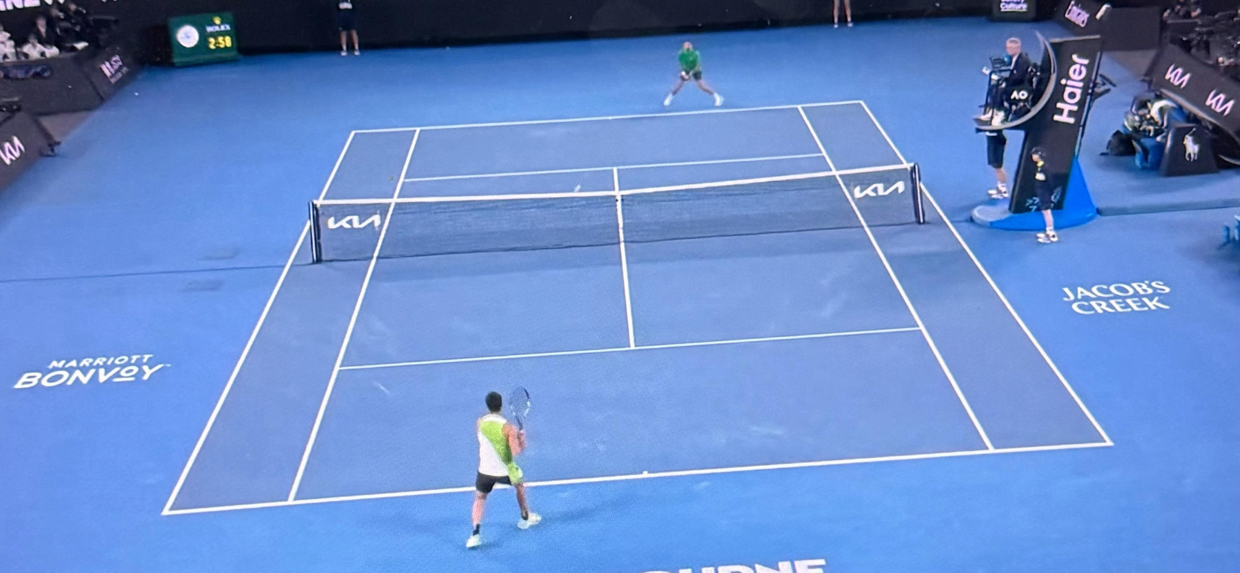 不管谁赢 都会为赢的一方祝贺澳网德约科维奇vs阿尔卡拉斯