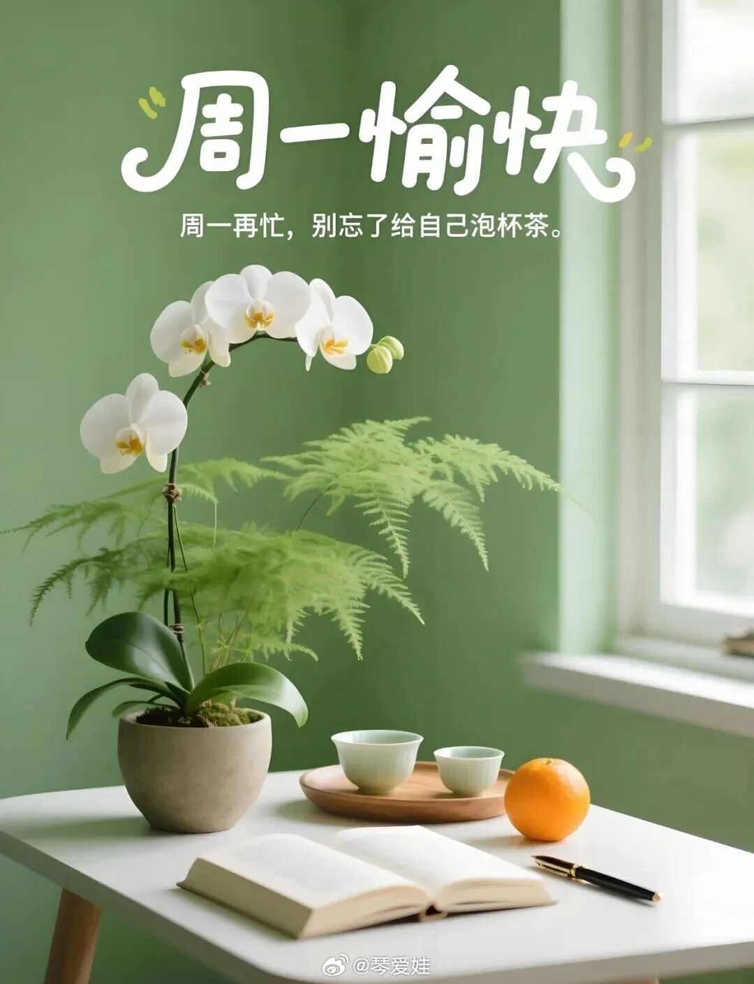 新的一周开始啦！闹钟一响，准备起床。希望我的宝宝不要那么早醒，这段时间因为我早起