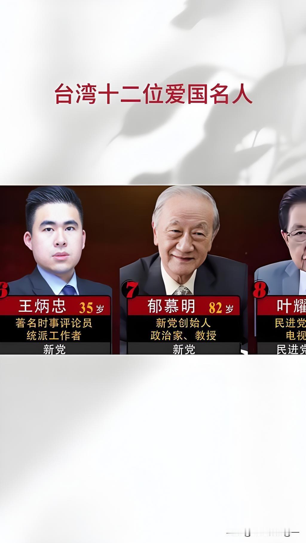 规模虽小，却是一颗无比珍贵的统一种子！新党，岛内独一份的坚定力量。
 
在台湾政