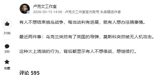 有人不想结束俄乌战争，每当谈判有进展，就有人想办法搞事情。

说白了，这场仗打了