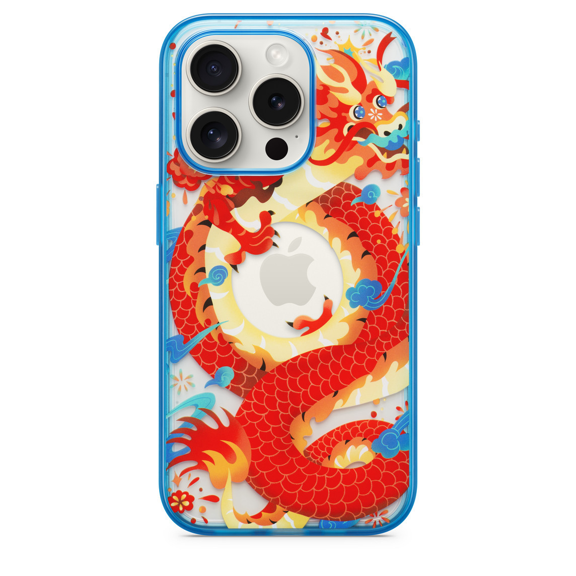 苹果新上架的iPhone15系列龙年款手机壳看起来好廉价啊，一点都不像498的样