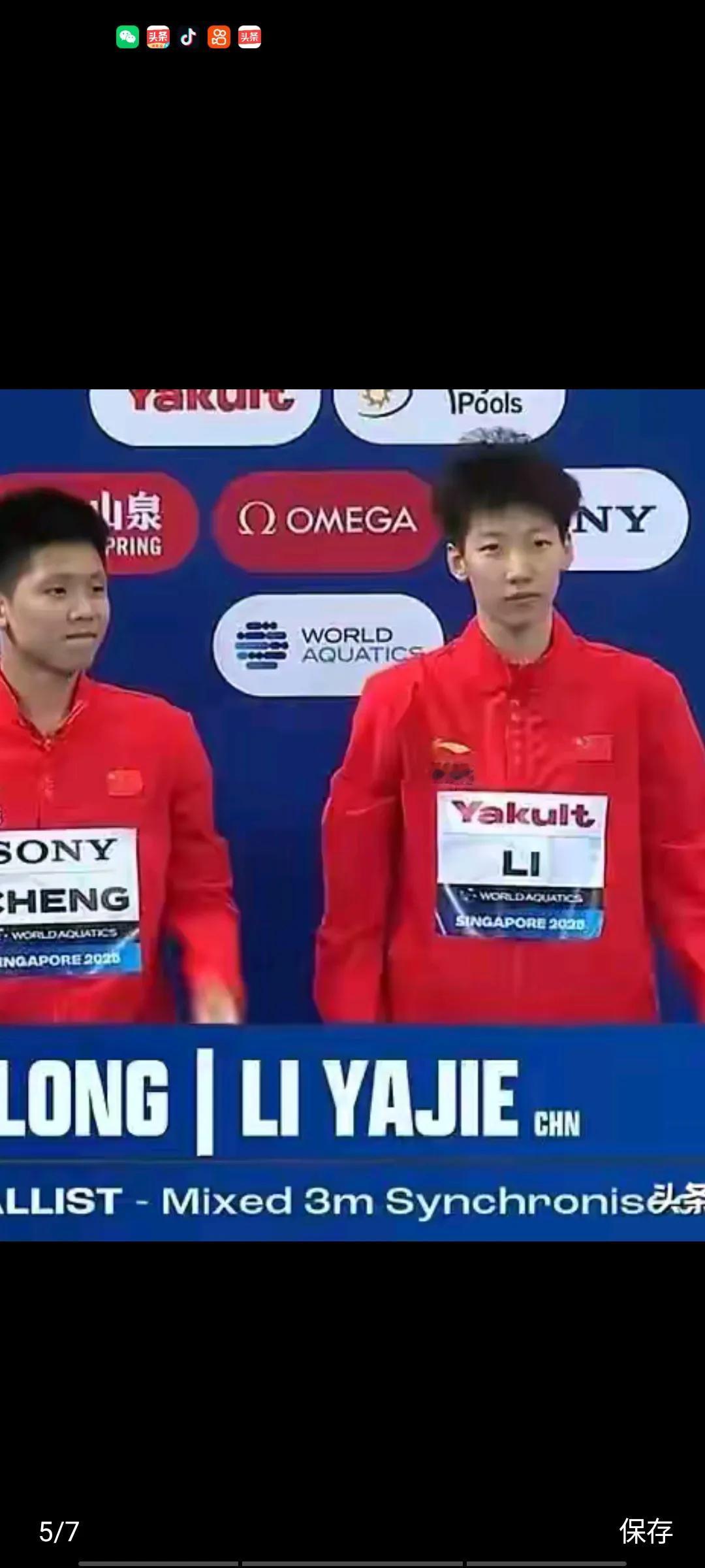 李亚杰又丢一金，说白了，就没有冠军相，大赛经验不足，过于紧张，恐怕今后不会用了，