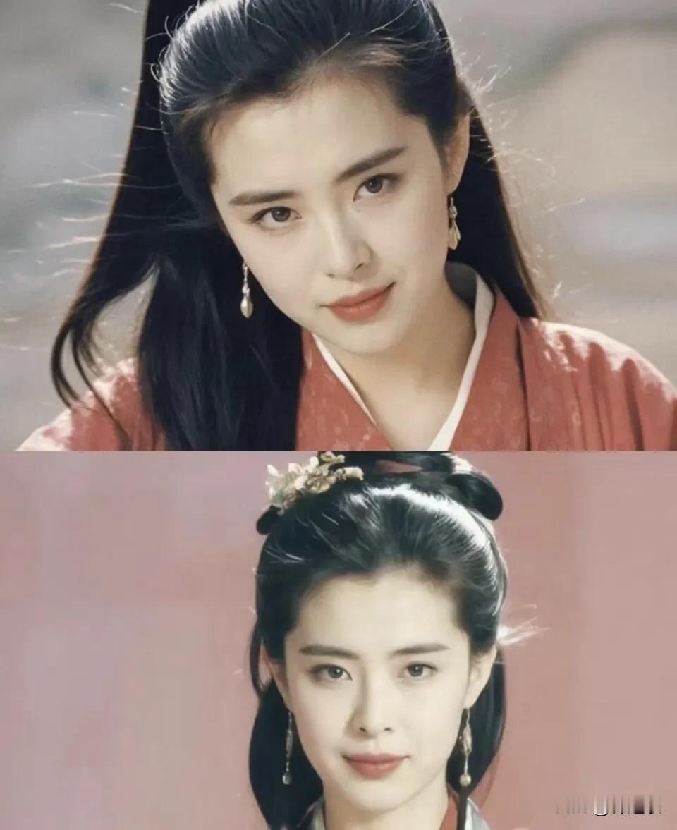 老王其实也有颜值硬伤，但是组合在一起就是难以形容的美，她站在那里就是气质的具象化