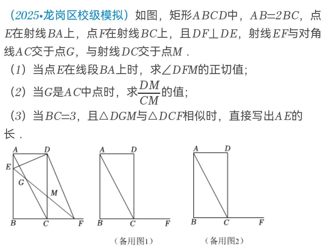 强哥数学淘金题「4」2025九上上海市期末考试相似证明计算题，对于在几何计算中，