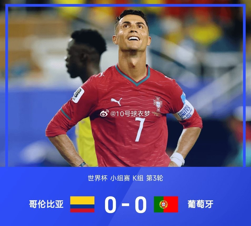 06月28日讯 美加墨世界杯小组赛K组第3轮，哥伦比亚对阵葡萄牙。桑切斯补时头球
