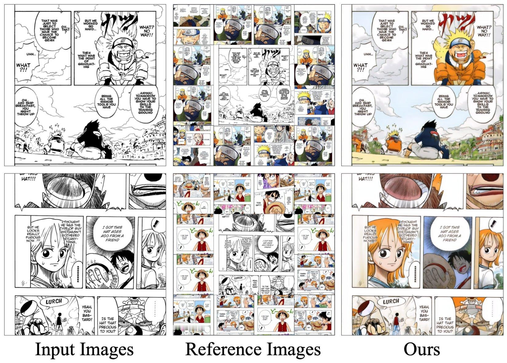 清华和腾讯开源的检索增强图像序列着色项目ColorFlow，可以用于漫画着色zh