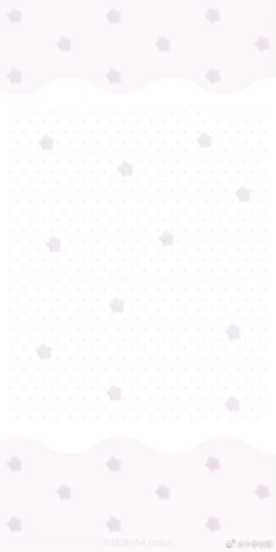 WeChat — ins白底波点星星聊天壁纸^_−☆🤍🖤 