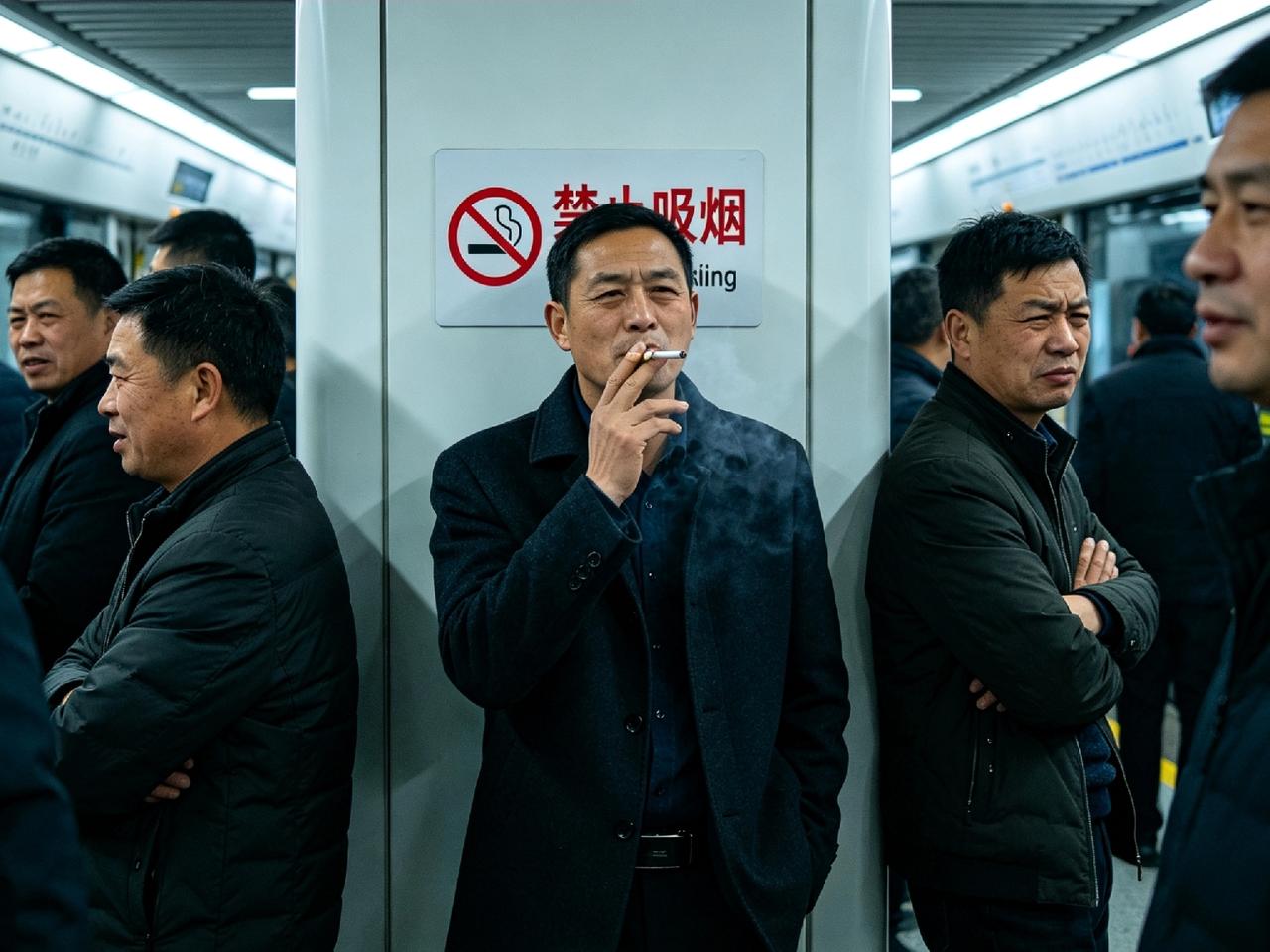 根源就是很多人素质低下，眼里毫无公共规则与公德心，只顾自己一时烟瘾，完全不顾他人