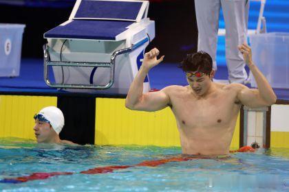 游泳｜图集30 男子400米个人混合泳决赛中国｜体育图片 