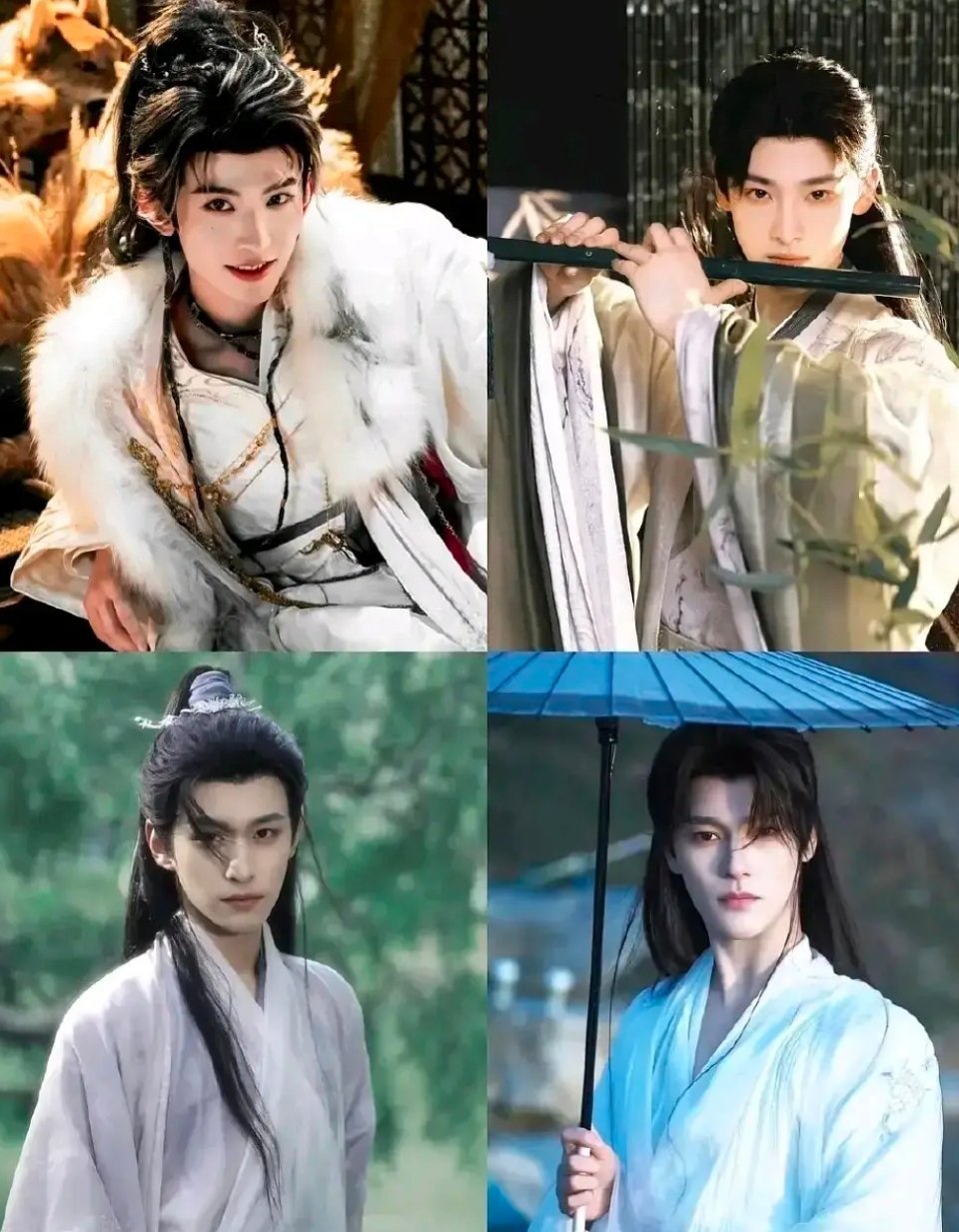 什么新晋古偶四小生，除了常华森一个都没认出来，p的也太失真了吧 