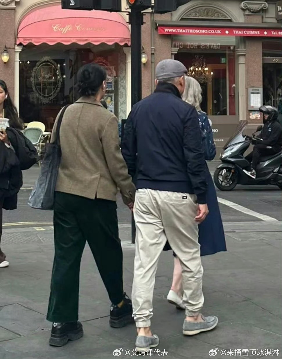 那英孟桐曾被偶遇牵手逛街那英孟桐五月被偶遇牵手逛街 好的 ​​​