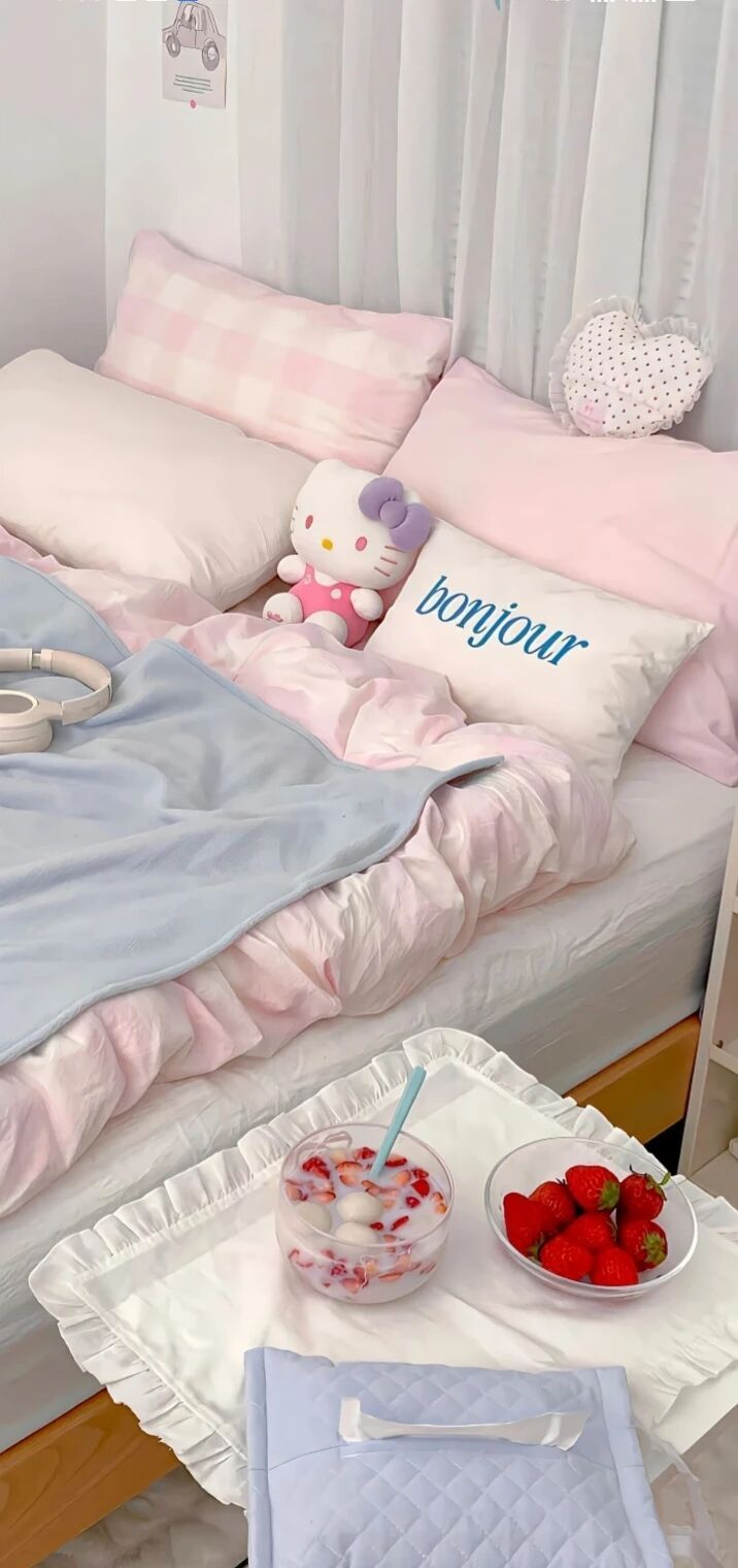 Kitty系列手机壁纸丨哪个女孩子能不爱Hello Kitty呢.高清壁纸分享|