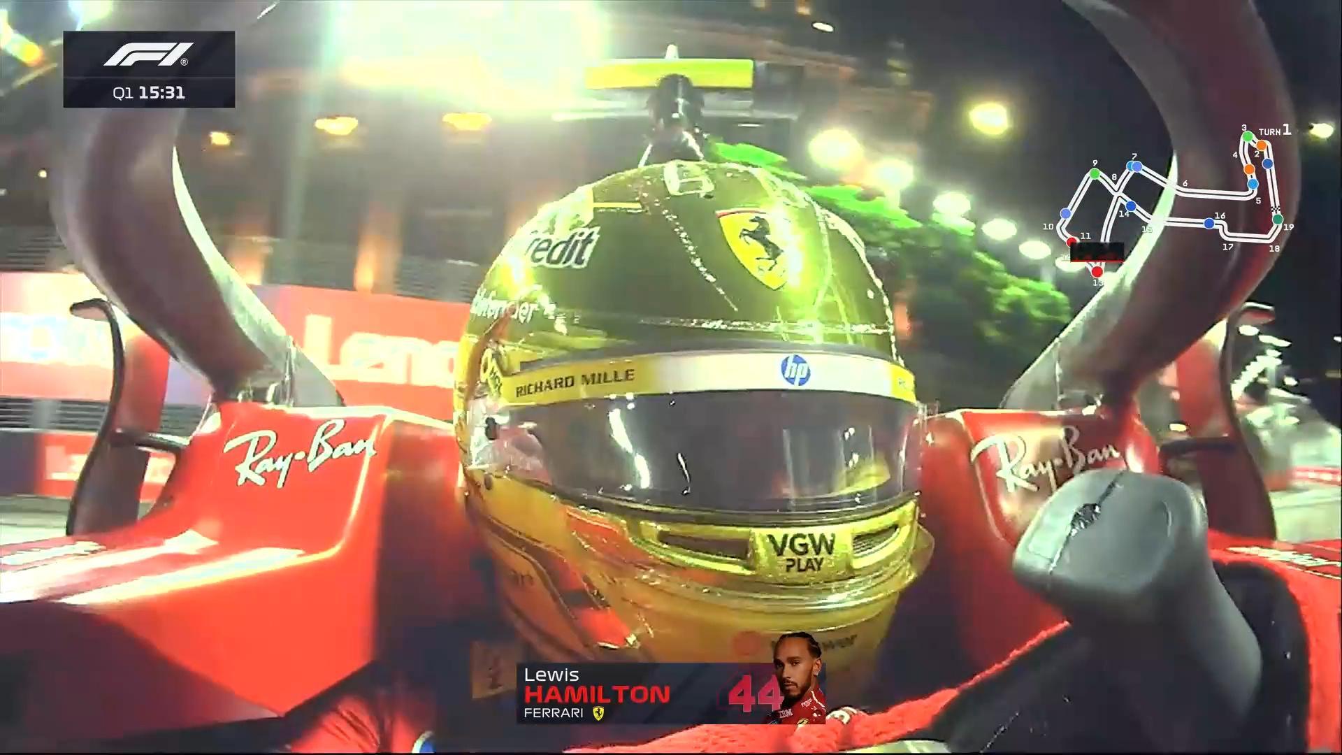 新加坡大奖赛排位赛开始！F12025F1新加坡大奖赛 ​​​
