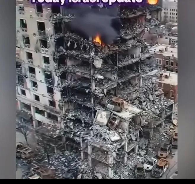 以色列人躲进地下防空洞了！外面太危险了，随时随地会有伊朗的导弹下来，自己的住房、