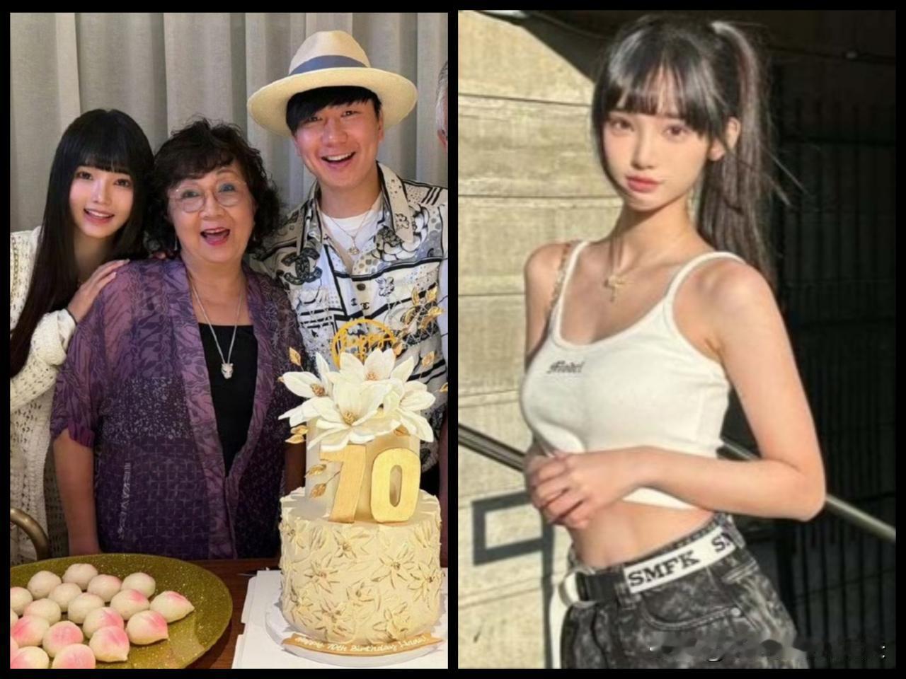 我问了我妈一个问题。
我说，林俊杰和他女朋友，
年纪差了二十岁，你觉得能成吗？