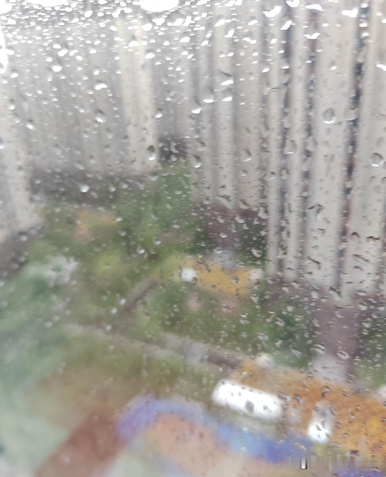 今天天气一阵下雨一阵放晴，断断续续下了好几场，伴随着雷电交加，可依旧还有不少农民