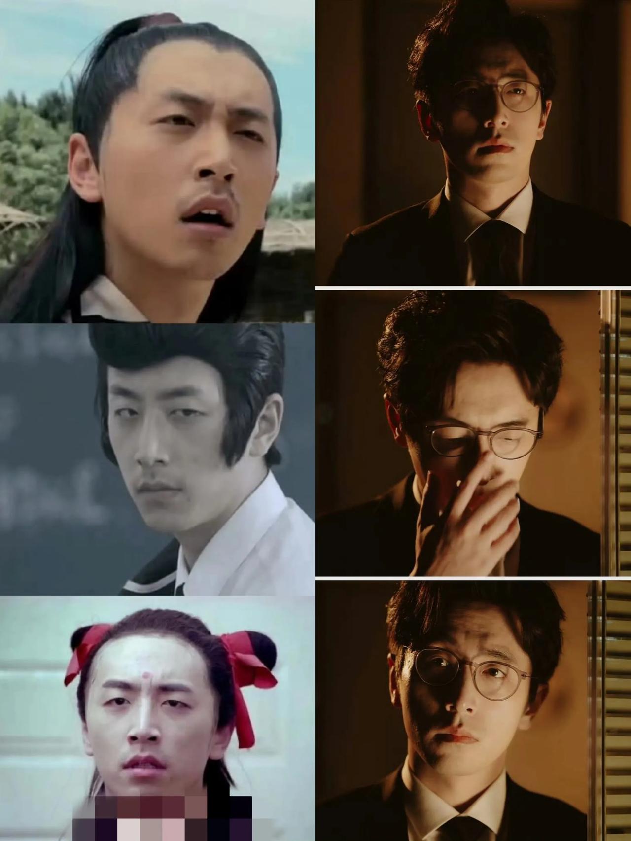 白客算是娱乐圈转型最成功的男喜剧演员之一吧。当年王大锤横空出世，他故意扮丑演滑稽