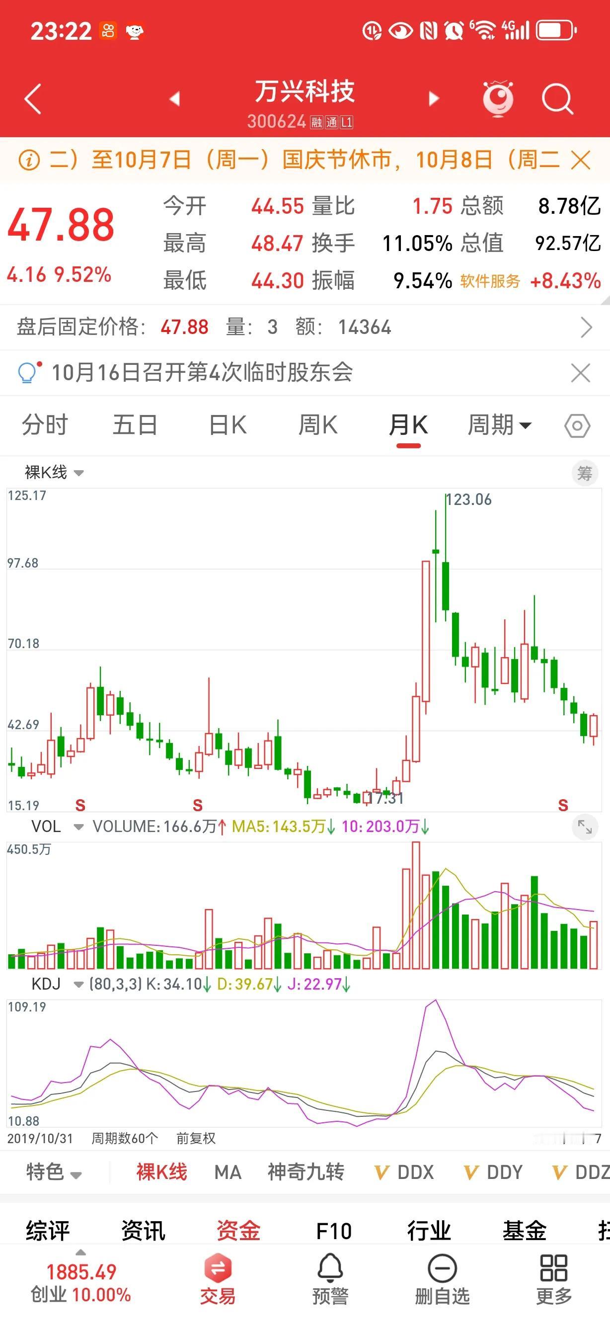 国庆节前的最后狂欢。