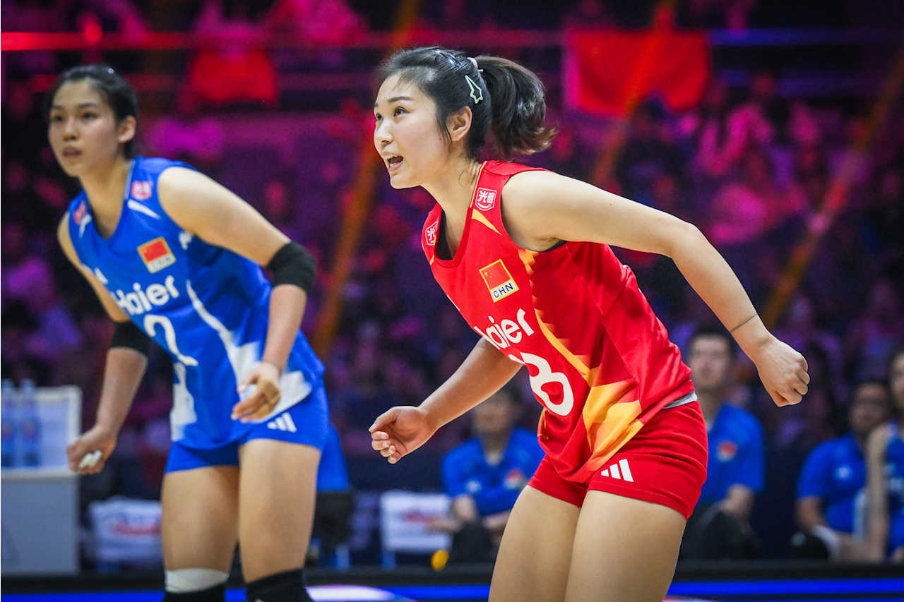 王梦洁卡位好准，抬手就有！中国女排vs越南女排2026女排亚锦赛 ​​​