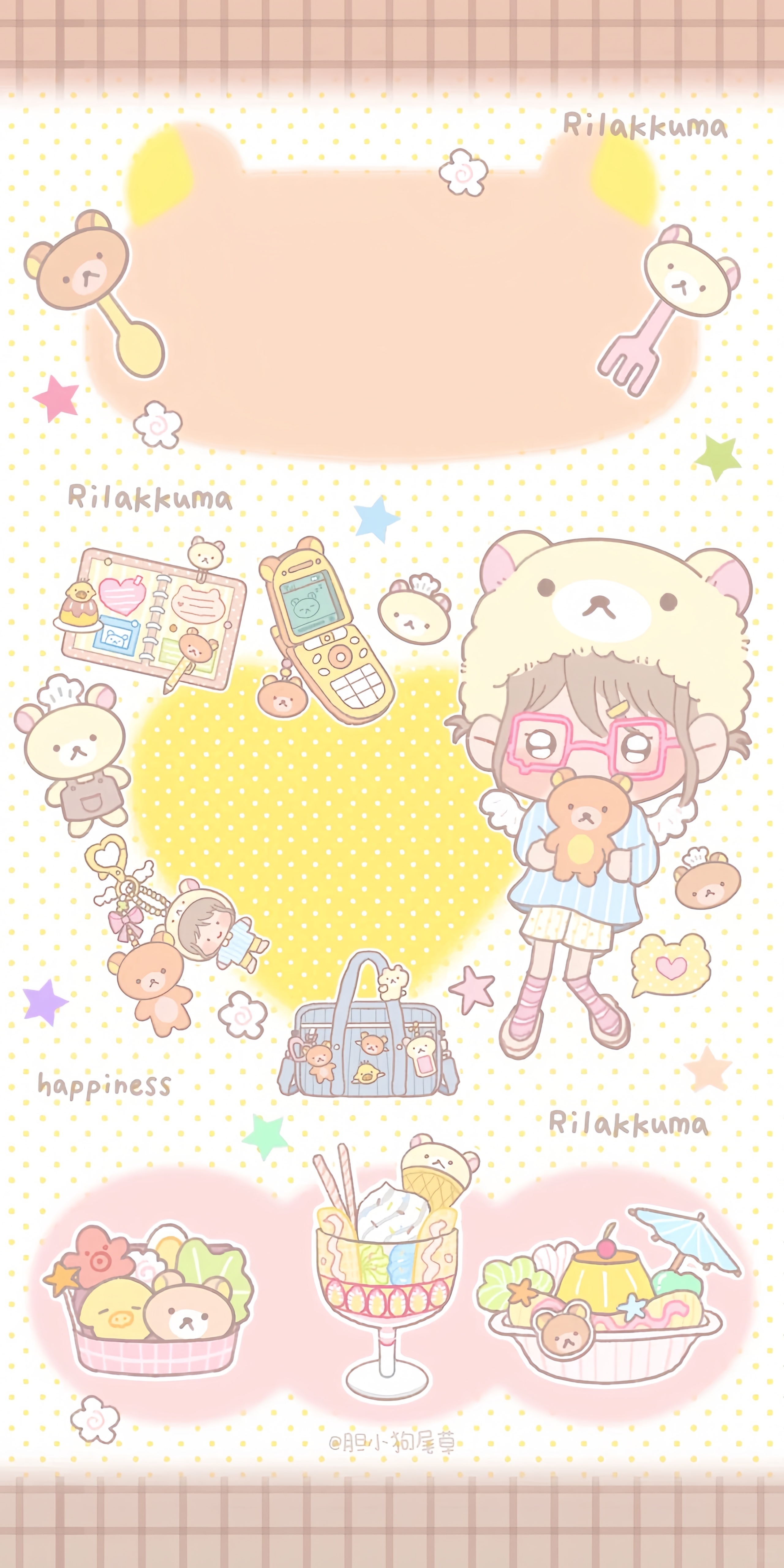 一期自存可爱聊天背景图分享!!♡∘🐈* 