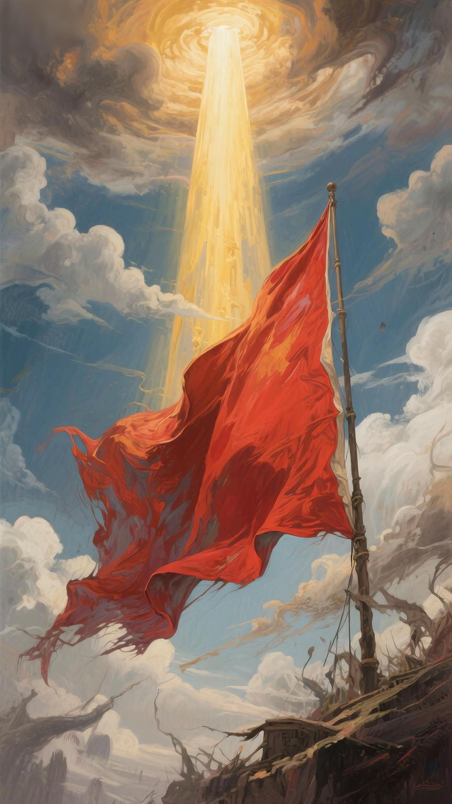 磁场超强一张图，来自红色力量的庇护，愿各位一路长红，得偿所愿，苦尽甘来，一切灾厄