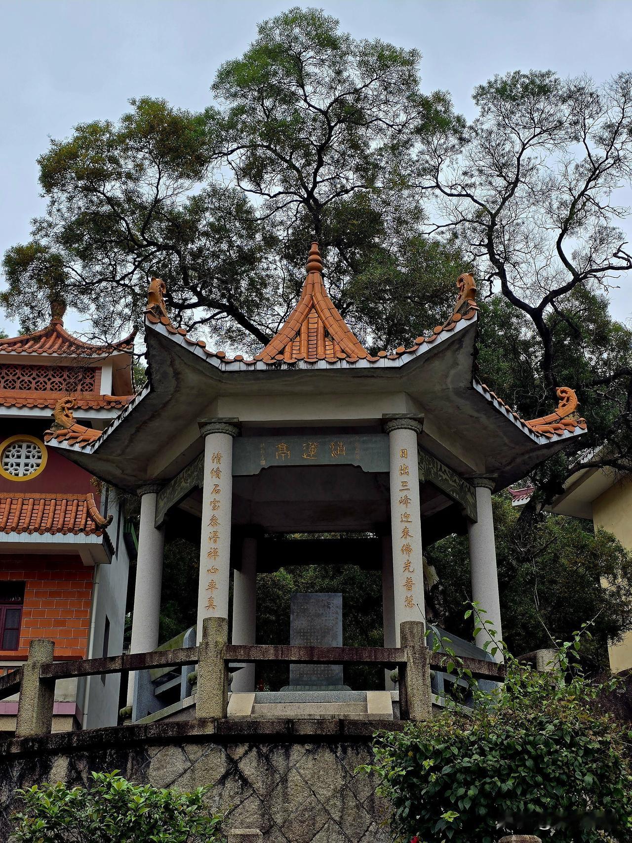漳州石室岩寺
漳州东郊三峰山层峦叠翠，林木蓊郁，石室岩寺隐于苍松翠柏间，静立四百