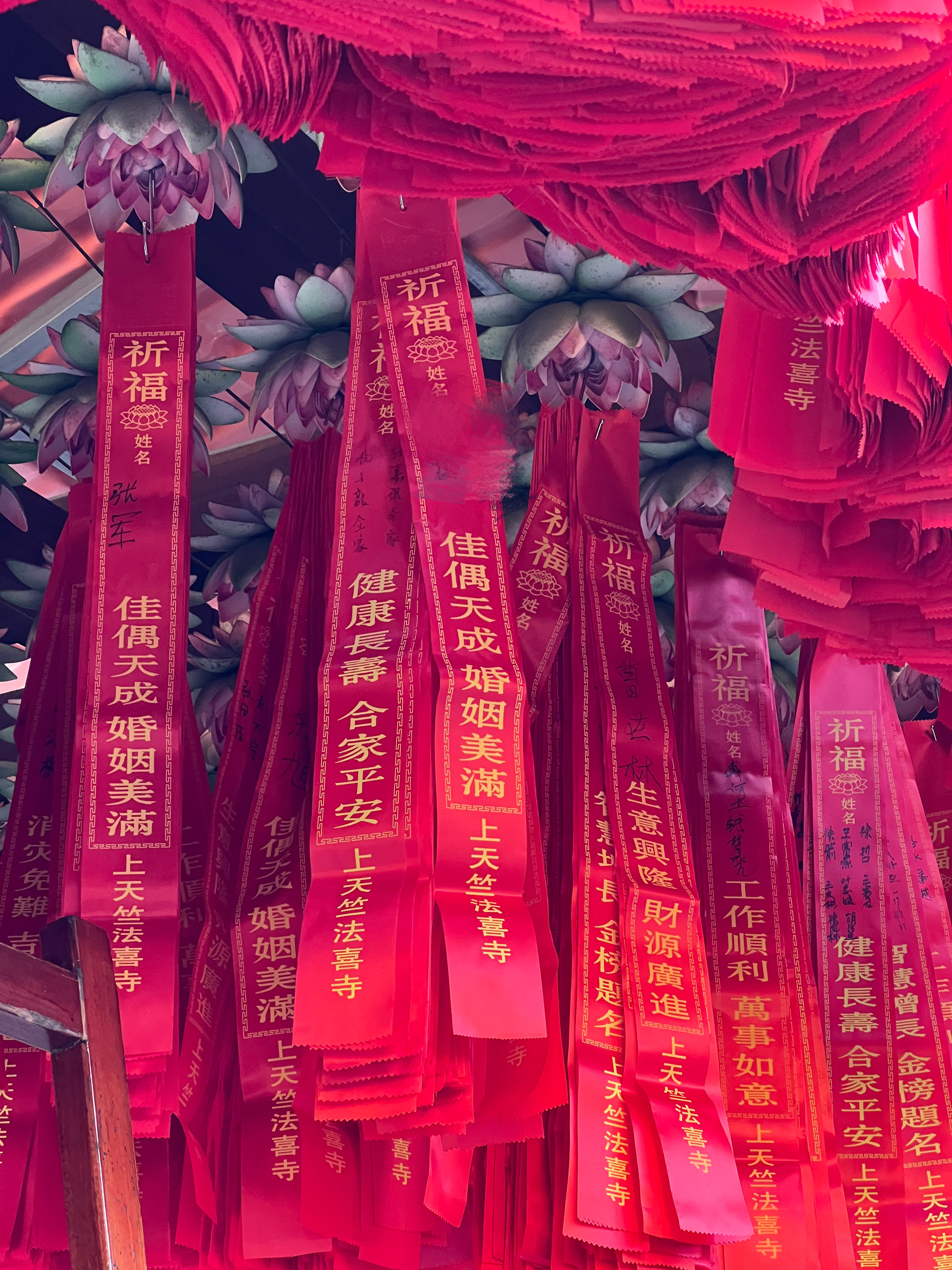 女儿女婿去法喜寺，下来后弄了个刮刮乐，直接中了200[笑cry] ​​​