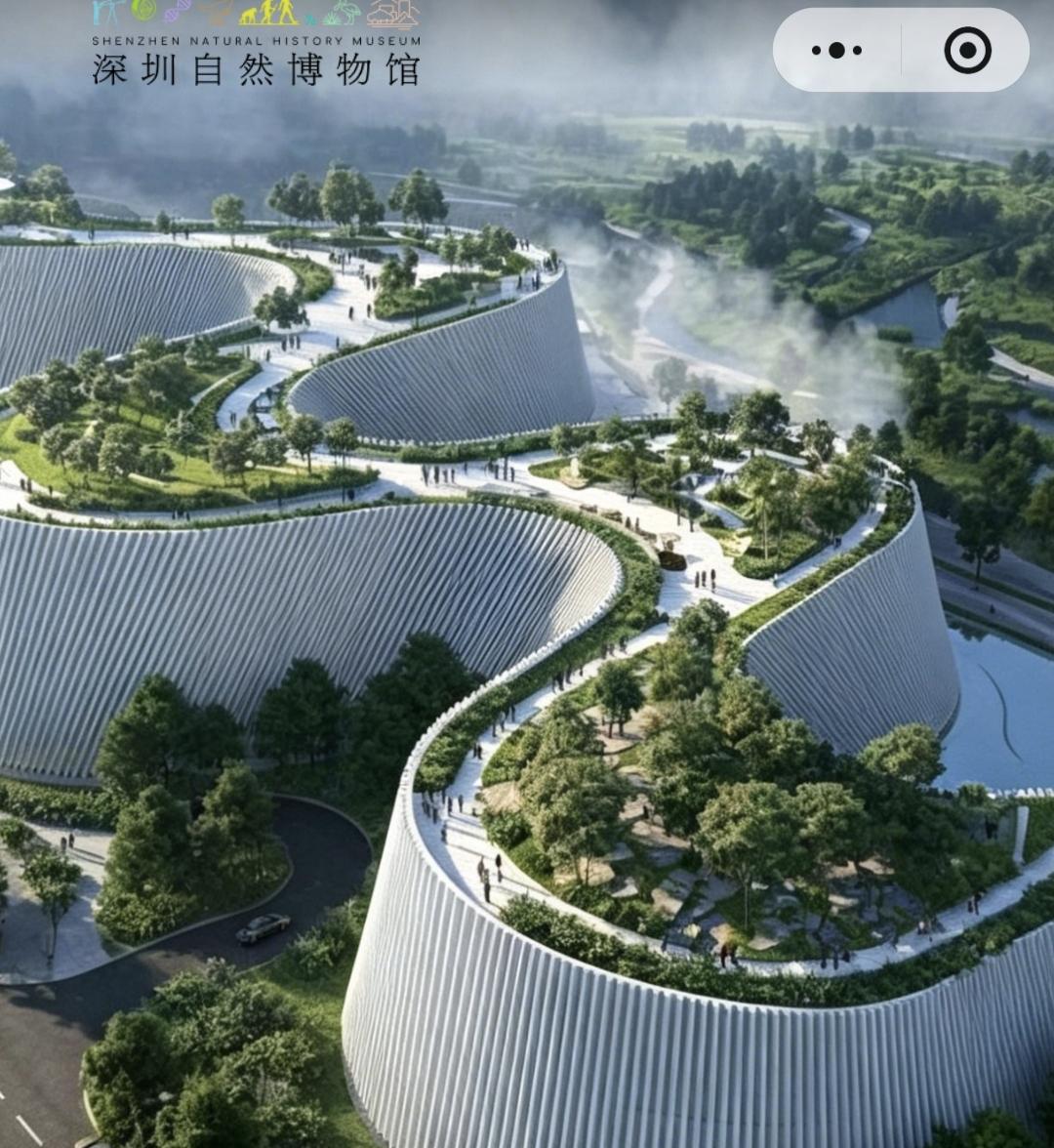 备受深圳人关注的深圳新打卡文化地标，深圳自然博物馆正式开馆了。这是华南规模最大的