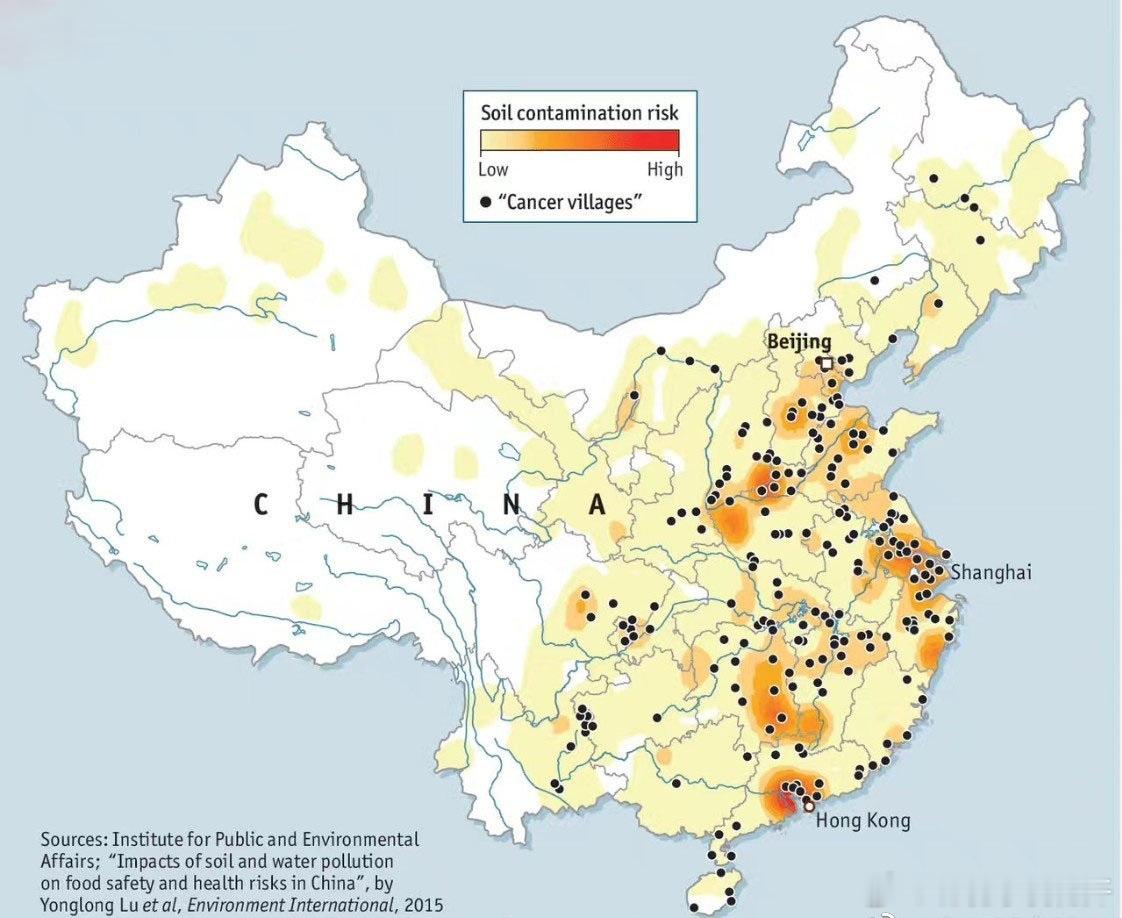 东北肺癌终生发病风险全国最高又玩春秋了。格局打开，中国癌症地图，瞅瞅