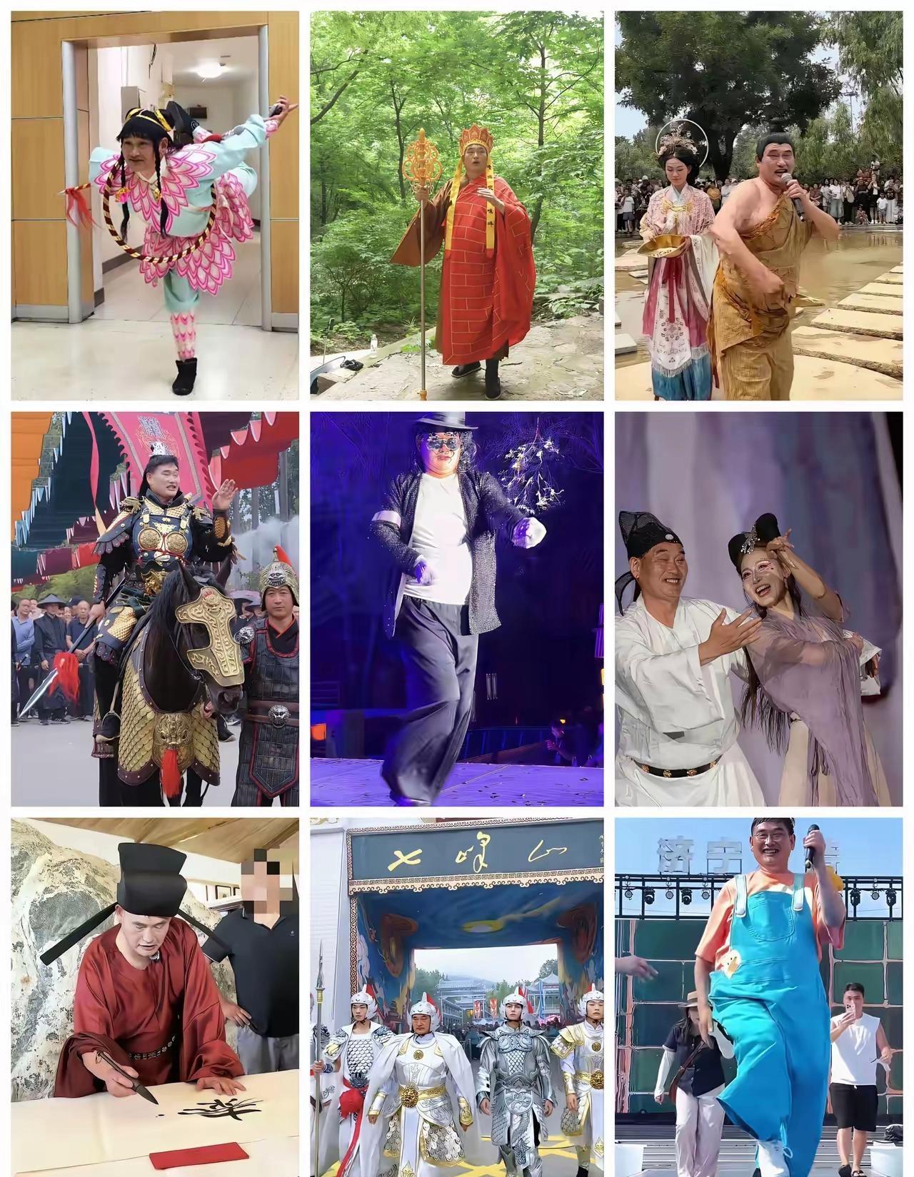 大衣哥，你要被绑架了就眨眨眼！你名气也有了，钱也不缺，犯得着穿成这样哗众取宠吗？