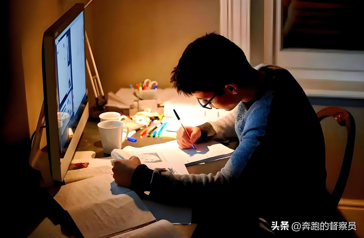 努力并不是要比别人付出的更多，而是全心全意投入