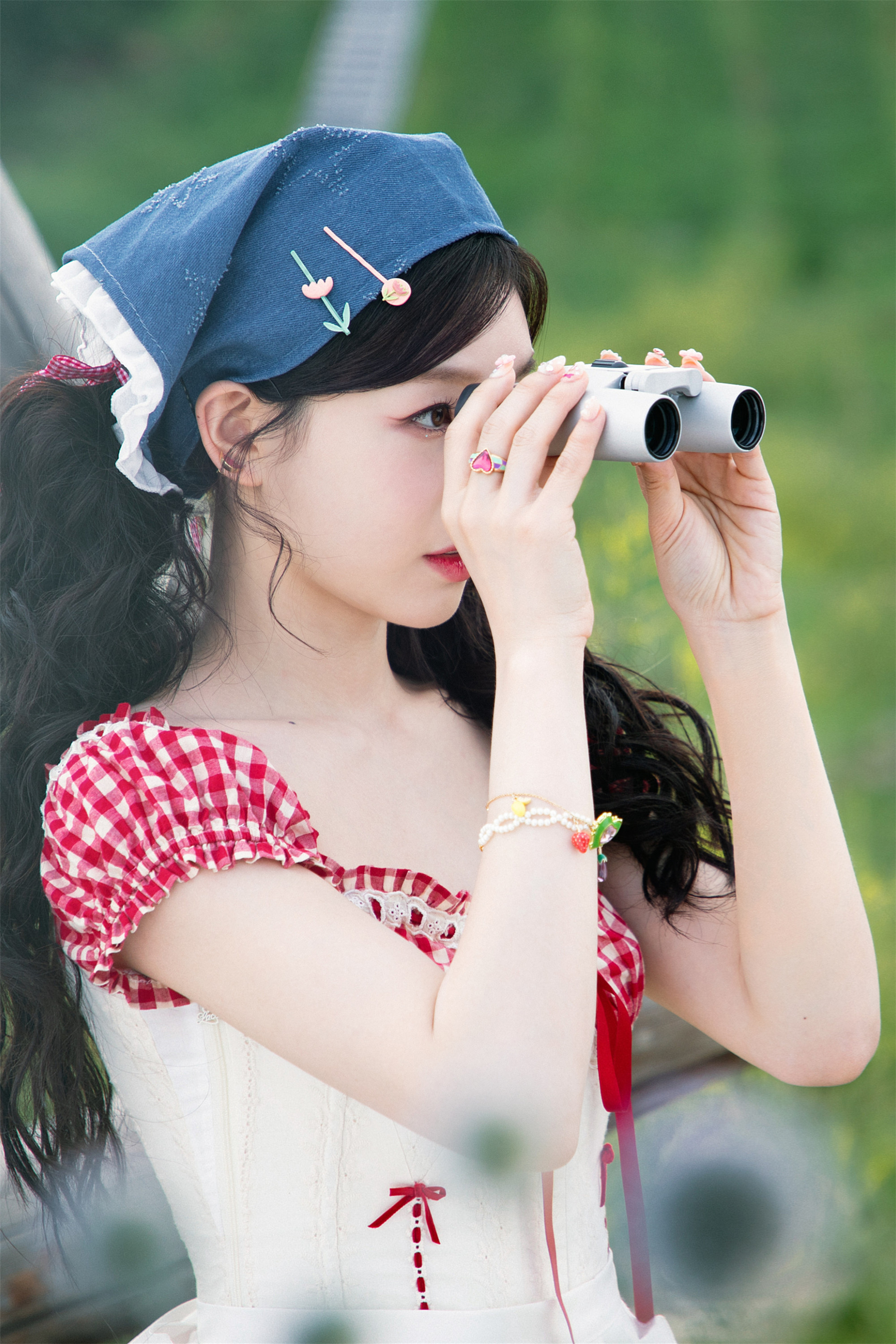 徐梦洁，夏日采花少女 ​​​