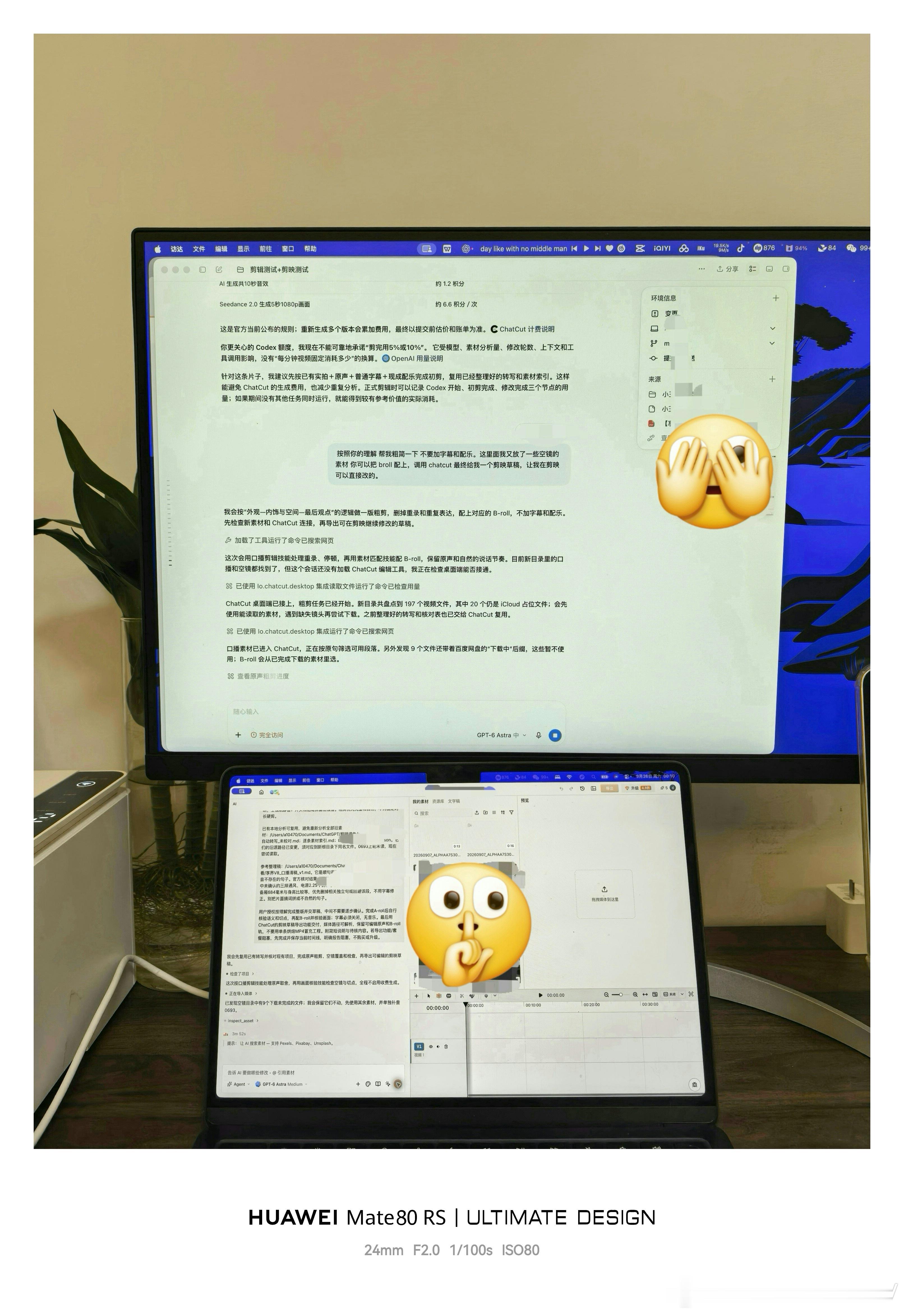 [阴险]你俩好好干，本王睡觉去了！[馋嘴]明早儿起来查作业！小王的AI日记 ​​