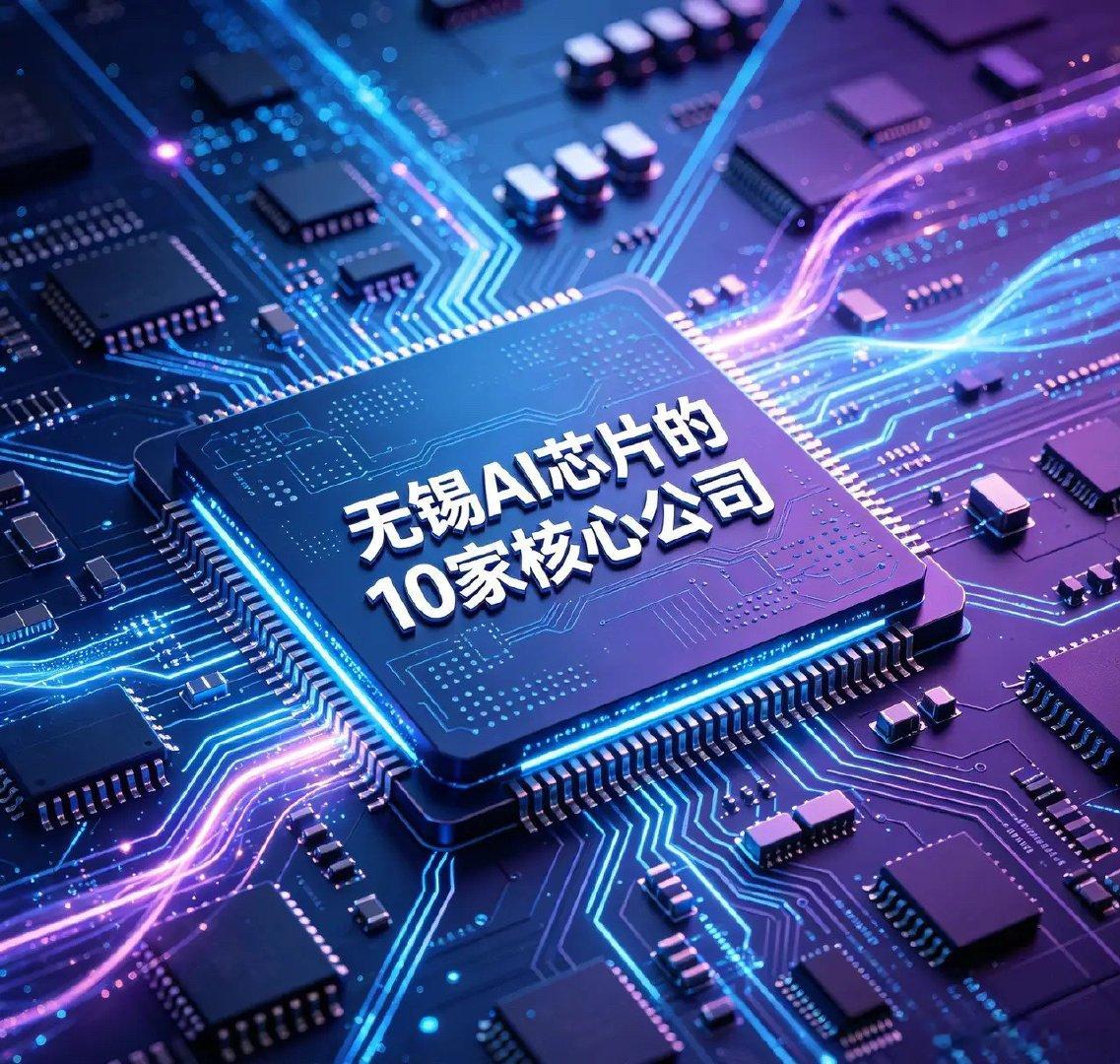 无锡AI芯片上市的10家核心公司1. 长电科技(600584)：全球封测龙头，英