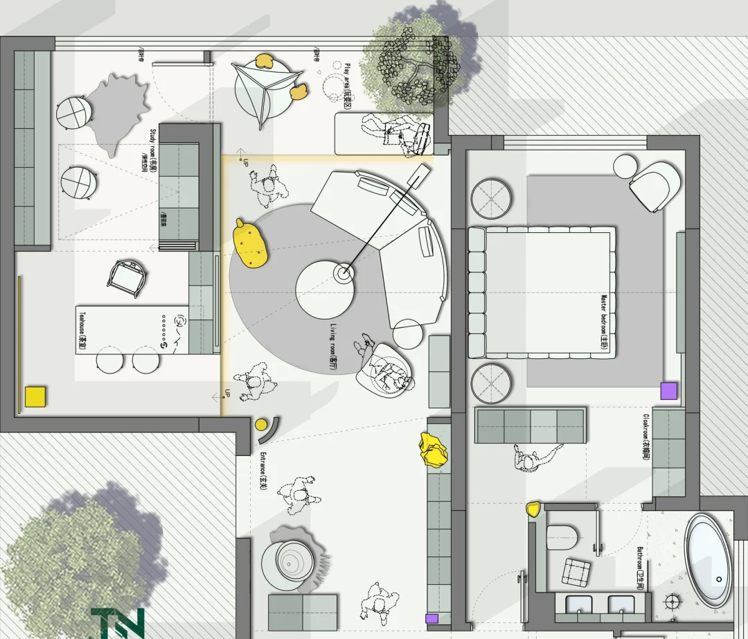 户型优化｜150平常见三居室的全能改造｜
