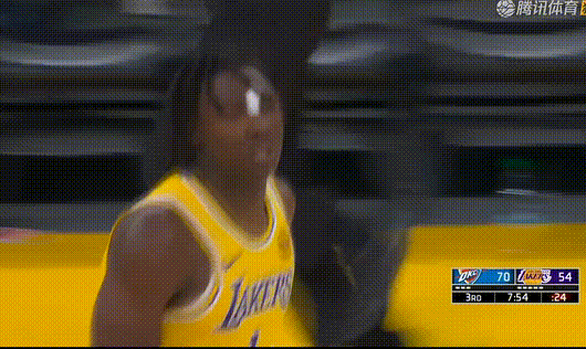 小伙子简单处理，重新上场！雷霆vs湖人