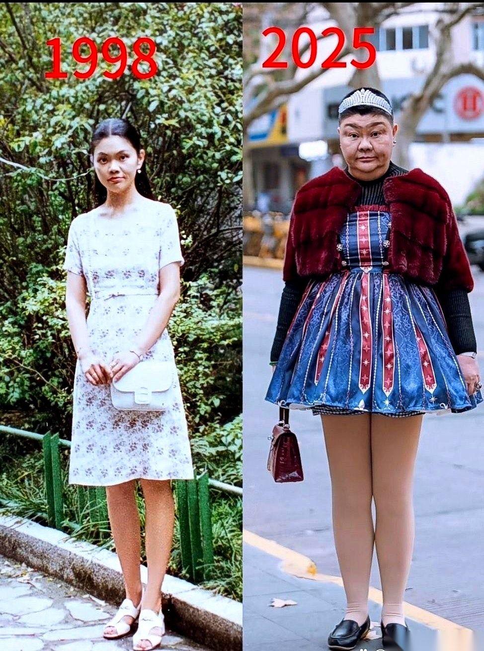 讲真，第一次在安福路看到那位“小公主”的时候，我心里是有点咯噔的。
甚至，说句不