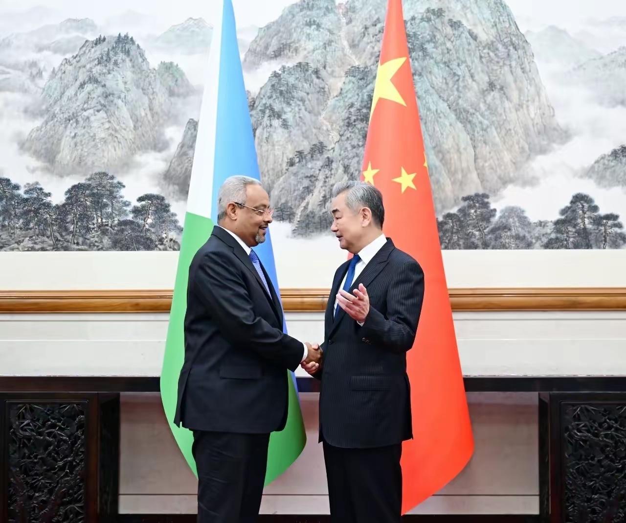 10月22日，王外长在北京同吉布提外长奥马尔举行了会谈。

别看这事儿不算大新闻